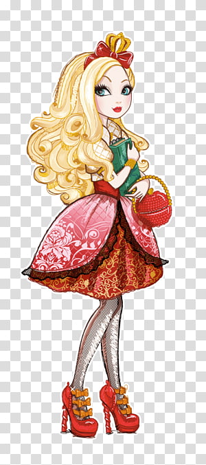 Rainha de Copas Ever After High Legacy Day Apple White Doll ,  , png