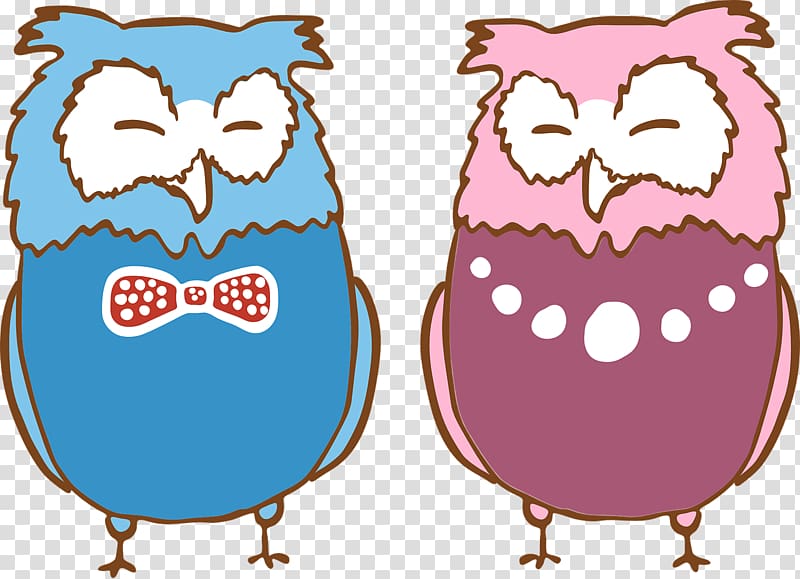 Fathers Day Sister Brother, Cartoon Owl transparent background PNG clipart