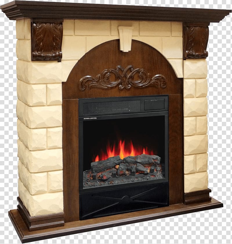 Electric fireplace Hearth Electricity Portal, fireplace transparent background PNG clipart