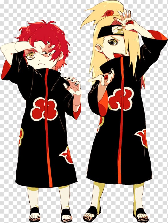 Deidara Sasori Itachi Uchiha Sasuke Uchiha Akatsuki, naruto transparent background PNG clipart