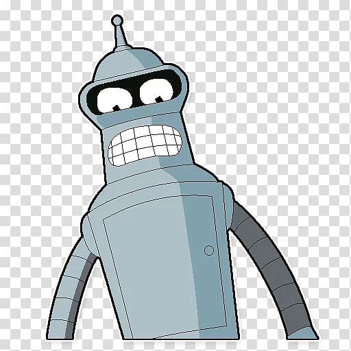 Bender Sticker Philip J. Fry Telegram Amy Wong, bender transparent background PNG clipart