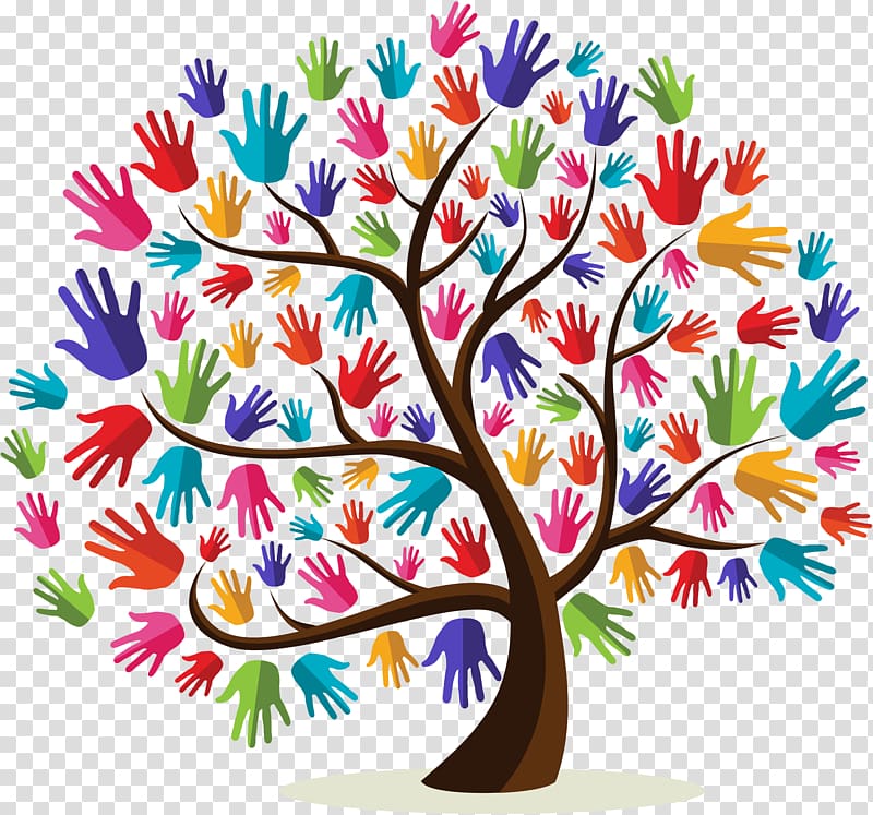 The Building For Kids Multiculturalism Cultural diversity Unity in diversity , watercolor tree transparent background PNG clipart