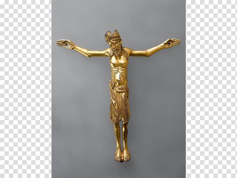Crucifixion in the arts Le Christ détaché de la Croix Musée du Louvre Bronze, christian cross transparent background PNG clipart