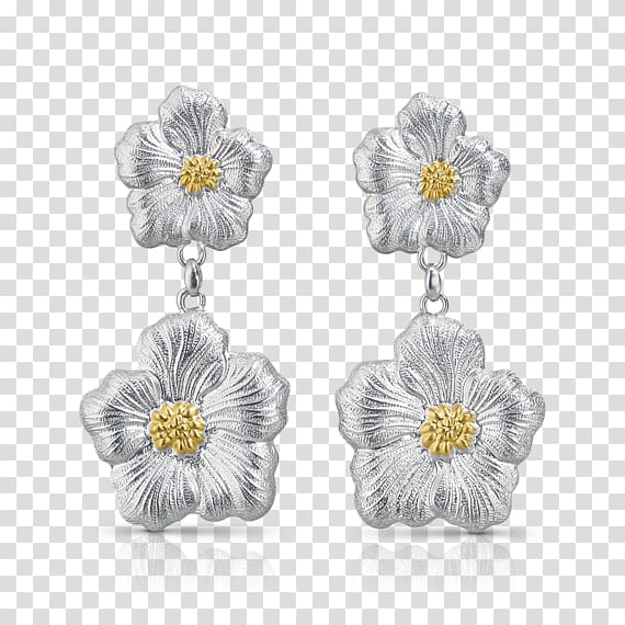 Earring Jewellery Buccellati Silver Gold, Jewellery transparent background PNG clipart
