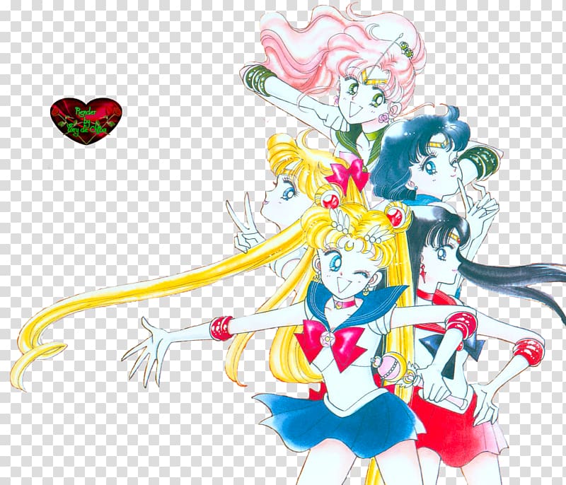 Sailor Moon Chibiusa Tuxedo Mask Sailor Mercury Luna, Naoko Takeuchi transparent background PNG clipart