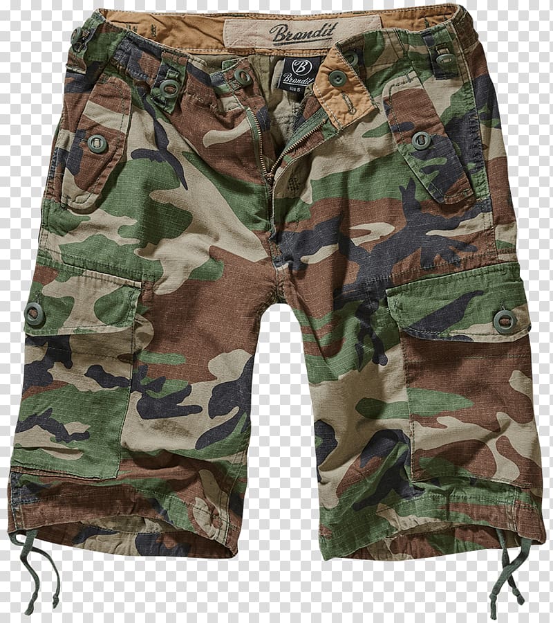 Bermuda shorts Ripstop Military camouflage Pants, bermuda transparent background PNG clipart