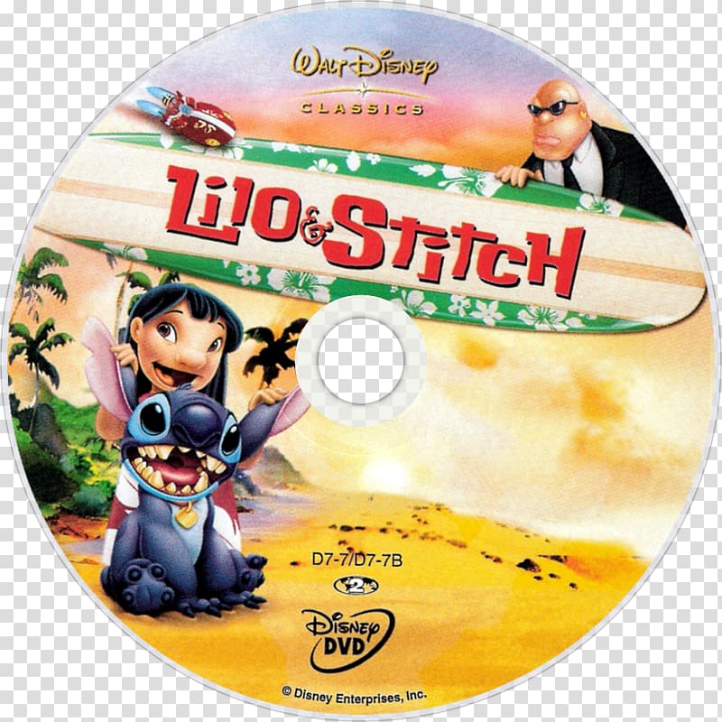 Lilo & Stitch Lilo Pelekai Compact disc Film, dvd transparent background PNG clipart