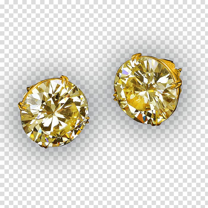 Earring Jewellery Necklace Diamond, diamond stud transparent background PNG clipart