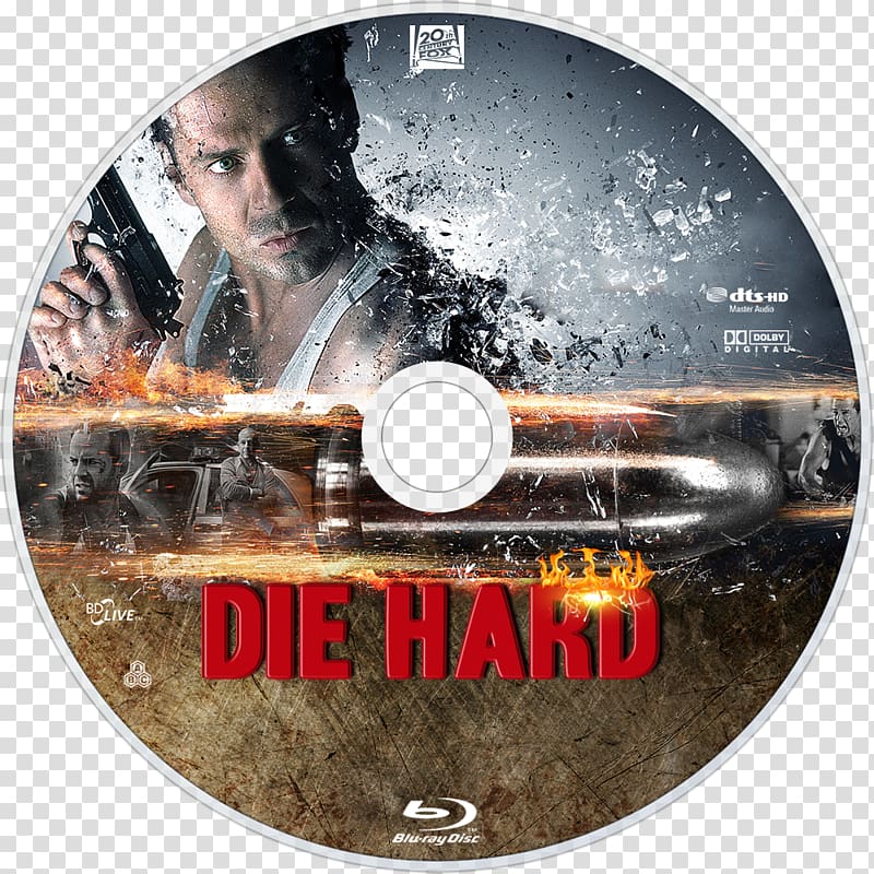 Blu-ray disc Die Hard film series DVD Compact disc, dvd transparent background PNG clipart