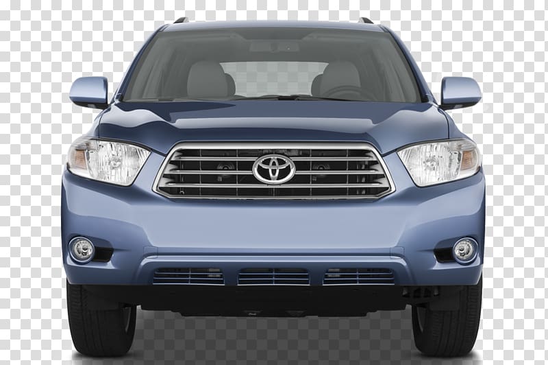 Mid-size car 2009 Toyota Highlander Sport utility vehicle, suv cars top view transparent background PNG clipart