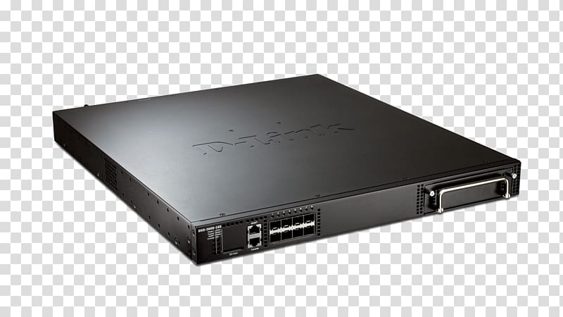 10 Gigabit Ethernet Network switch Router D-Link, Link Aggregation transparent background PNG clipart