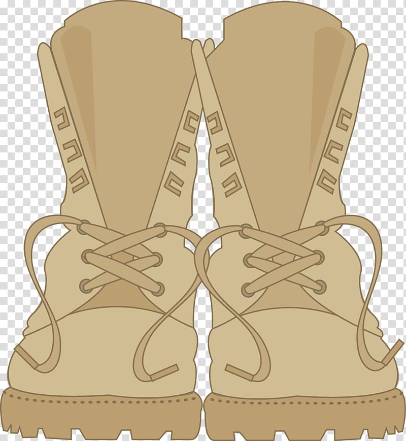 Combat boot Soldier , boot transparent background PNG clipart