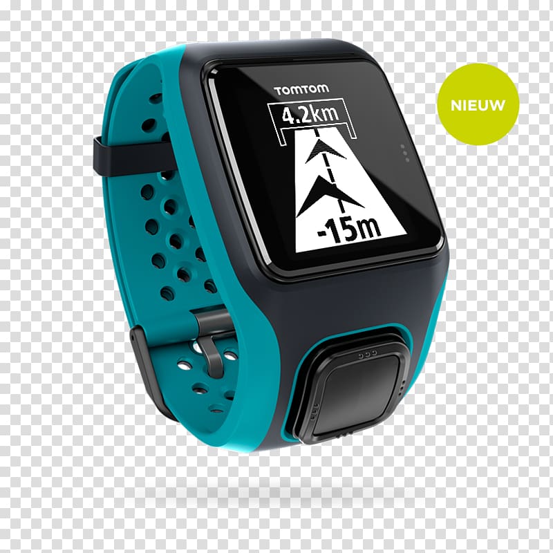 GPS Navigation Systems GPS watch TomTom Runner, Multi Sports transparent background PNG clipart