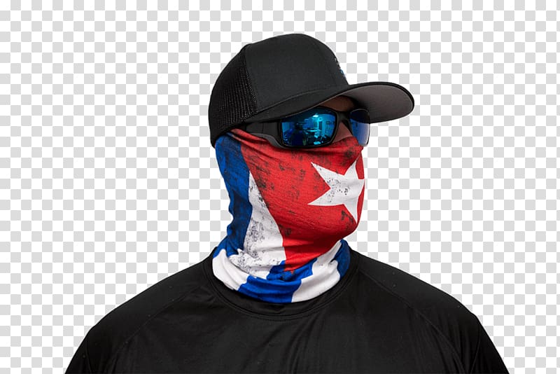 Flag of Cuba Face shield Kerchief, Face transparent background PNG clipart