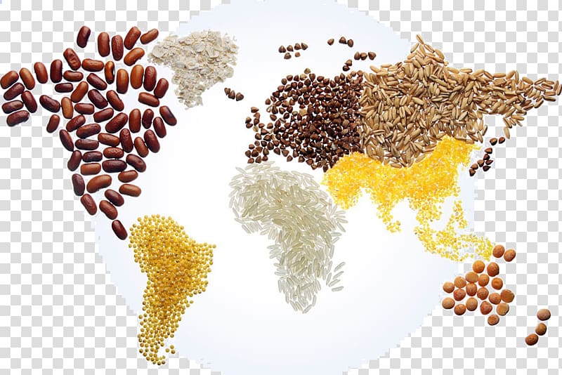 World map Cereal Food, world map transparent background PNG clipart