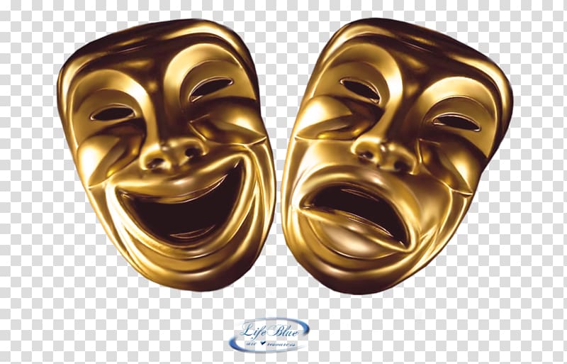Gorey Mask Theatre Commedia dellarte, Comedy And Tragedy Masks transparent background PNG clipart