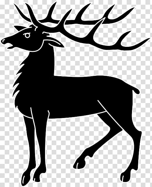 Reindeer Elk Horn , deer head silhouette transparent background PNG clipart