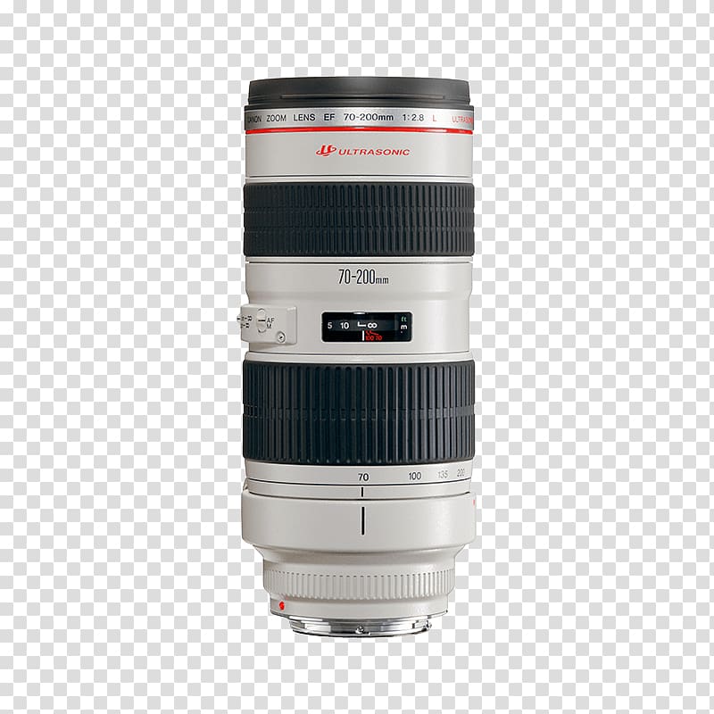 Canon EF lens mount Canon EF 70–200mm lens Camera lens Tele lens Zoom lens, camera lens transparent background PNG clipart