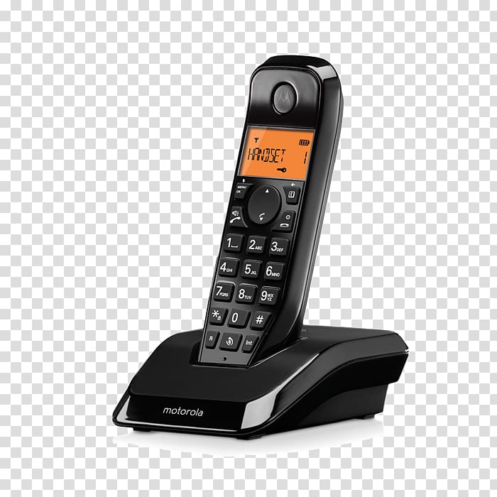 Motorola StarTAC Digital Enhanced Cordless Telecommunications Cordless telephone Home & Business Phones, others transparent background PNG clipart