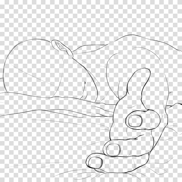Embedded system Thumb Drawing Sketch, depressed anime drawing transparent background PNG clipart
