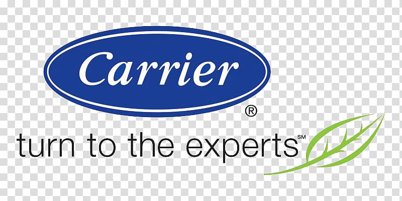 Logo Carrier Corporation Air conditioning HVAC Carrier Turn To The Experts, air conditioning transparent background PNG clipart