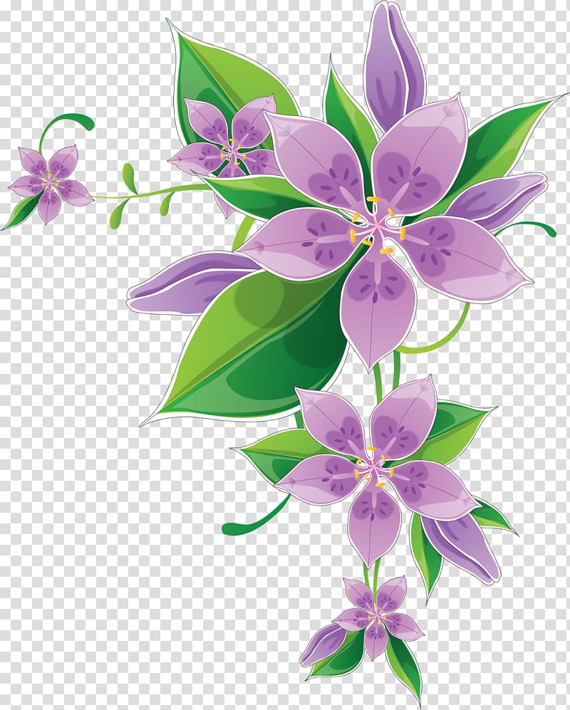 purple flowers , Border Flowers Drawing , venkateswara transparent background PNG clipart
