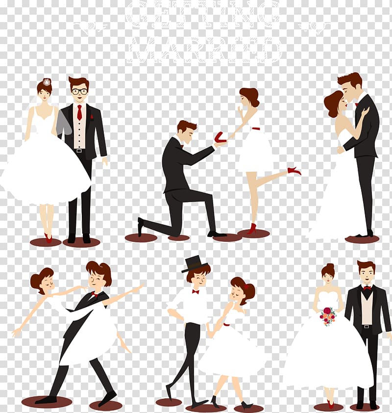 Marriage proposal, Man proposes marriage process transparent background PNG clipart