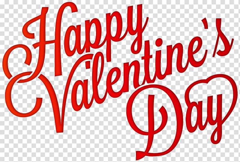 Happy Valentines Day transparent background PNG clipart