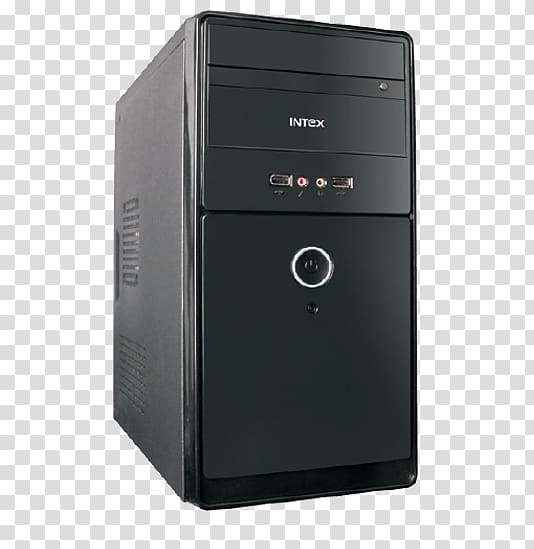 Computer case Intel USB Personal computer ATX, CPU Cabinet transparent background PNG clipart