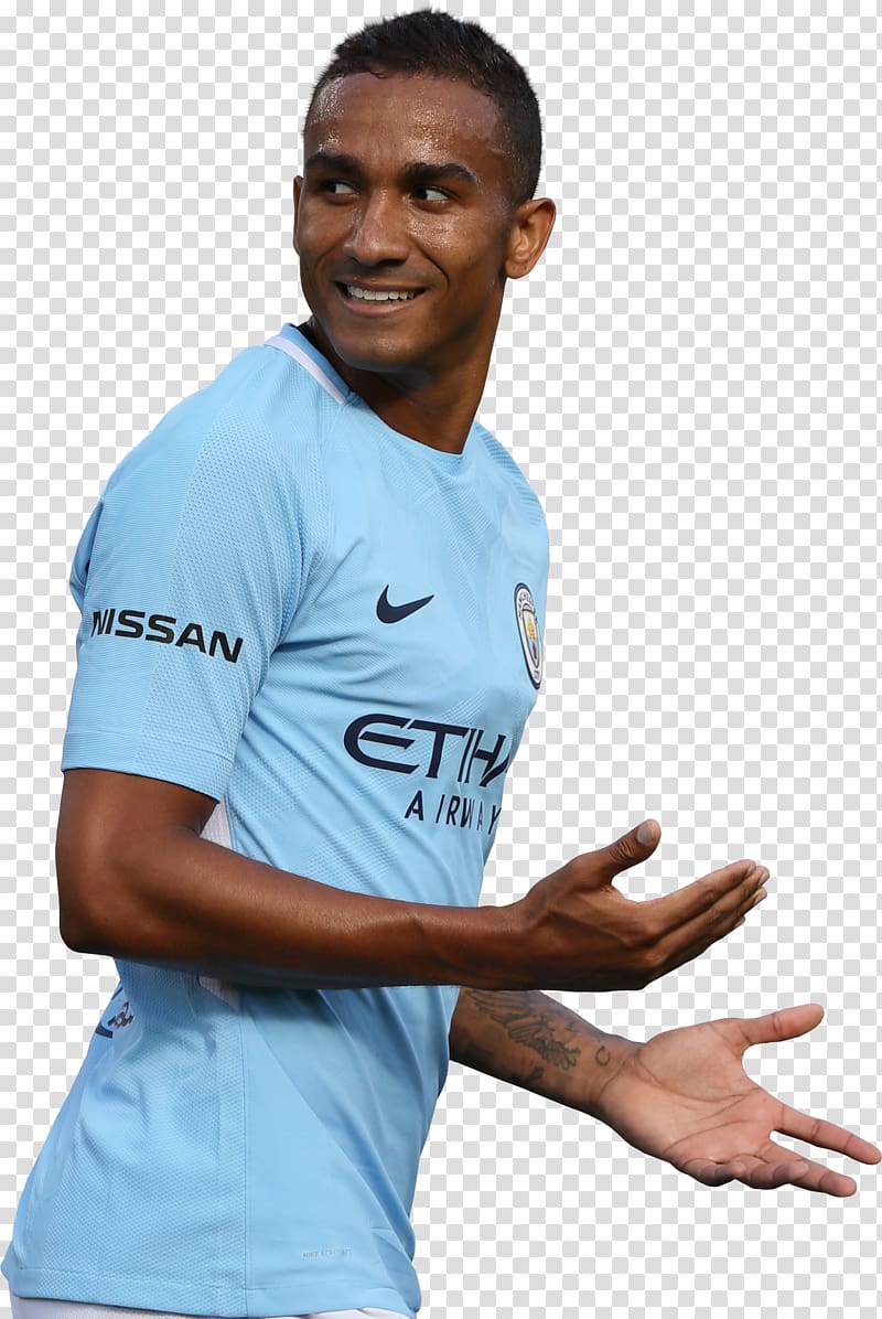 Danilo Manchester City F.C. Jersey 2017 International Champions Cup Football, football transparent background PNG clipart
