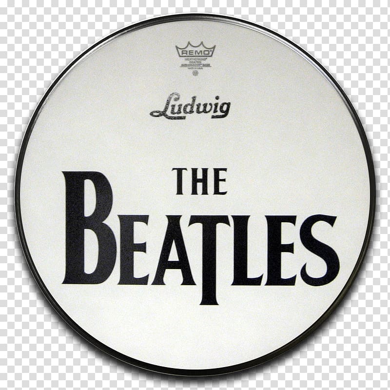 The Beatles logo, Ludwig Drum Head the Beatles transparent background PNG clipart