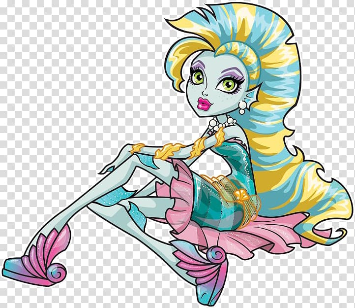 Monster High Doll Frankie Stein, doll transparent background PNG clipart