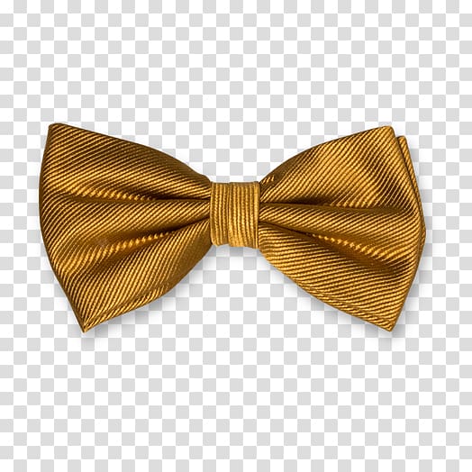 Bow tie Necktie Gold Silk Einstecktuch, gold transparent background PNG clipart