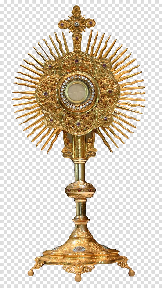 Monstrance Blessed Sacrament Eucharistic adoration Holy card, others ...