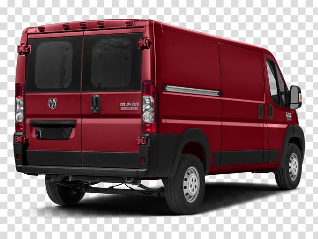 Ram Trucks 2018 RAM ProMaster Cargo Van 1500 Low Roof 2017 RAM ProMaster Cargo Van 1500 Low Roof, car transparent background PNG clipart