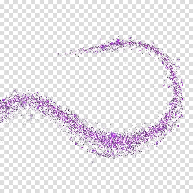 purple dust , Purple curve star effect element transparent background PNG clipart