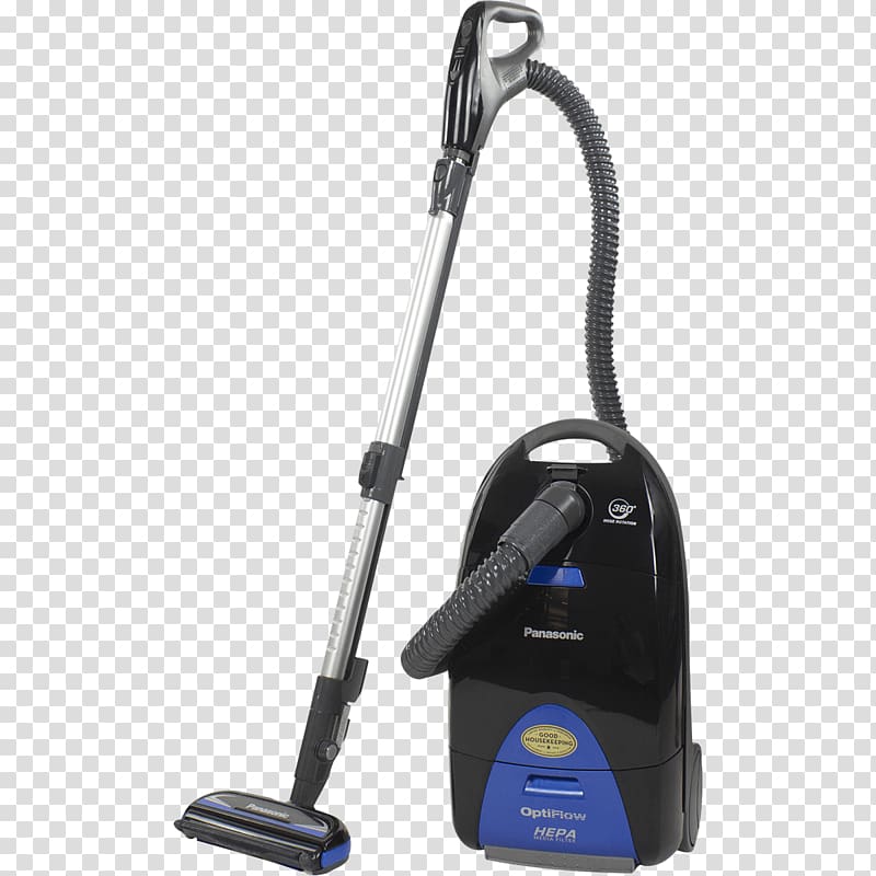 Vacuum cleaner Panasonic, canister transparent background PNG clipart