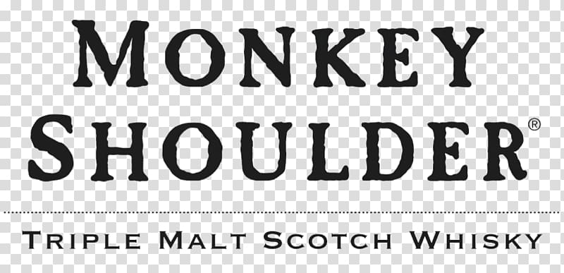 Whiskey Monkey Shoulder Logo Brand Liquor, monkey shoulder logo transparent background PNG clipart