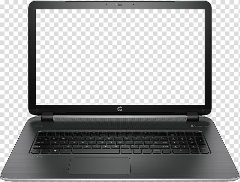black HP laptop, Thin Hp Laptop transparent background PNG clipart
