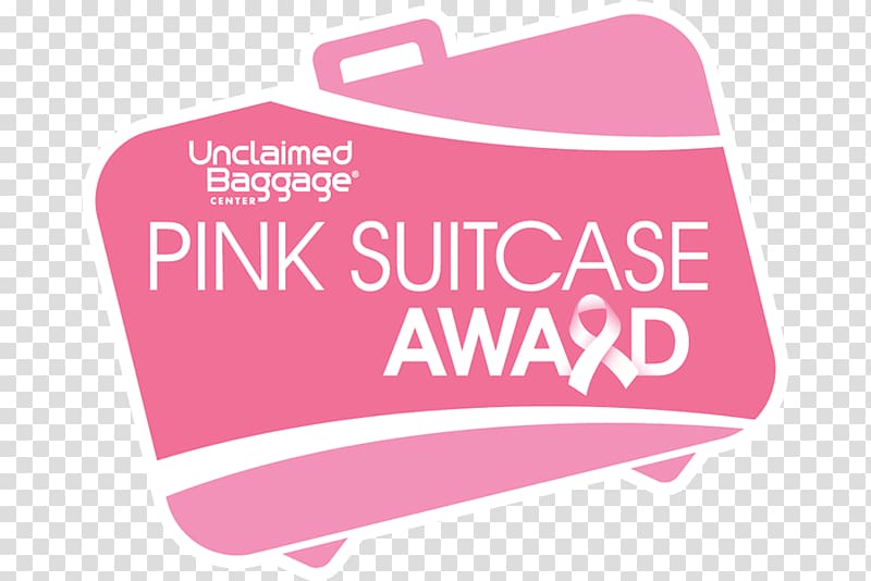 Unclaimed Baggage Center VCS Salon & Spa Travel Lost luggage, pink suitcase transparent background PNG clipart