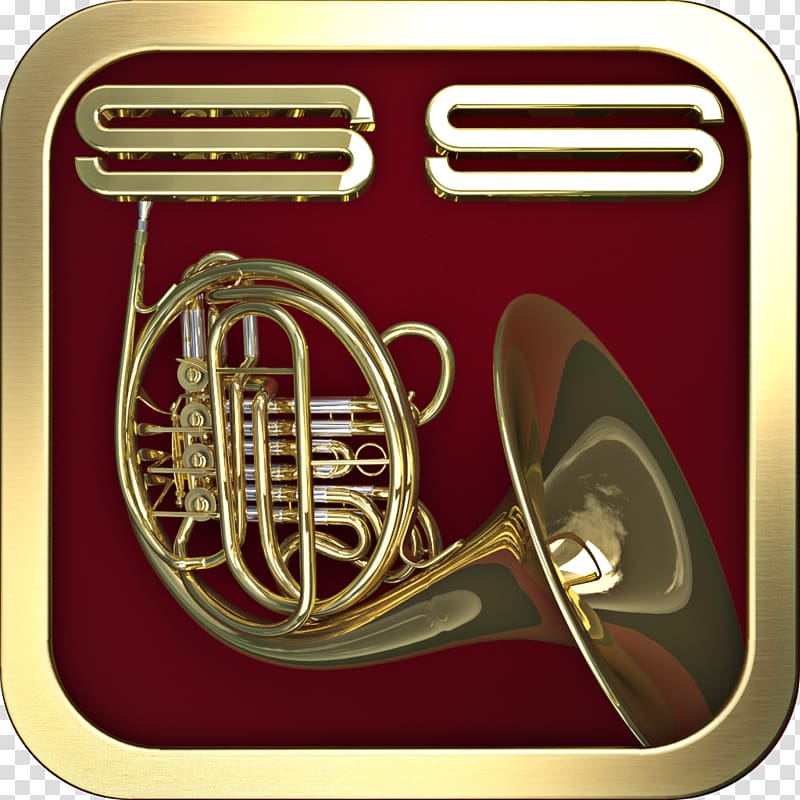 Cornet App Store Mellophone Trumpet Flugelhorn, french horn transparent background PNG clipart