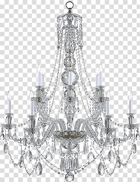 crystal cut chandelier , Chandelier Lighting Light fixture Crystal Pendant light, Creative lighting,Elegant crystal lamps transparent background PNG clipart
