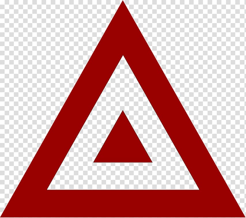 Traffic sign Triangle Warning sign Refuge island Yield sign, triangle transparent background PNG clipart