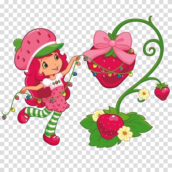 Shortcake Strawberry cream cake , strawberry cartoon transparent background PNG clipart