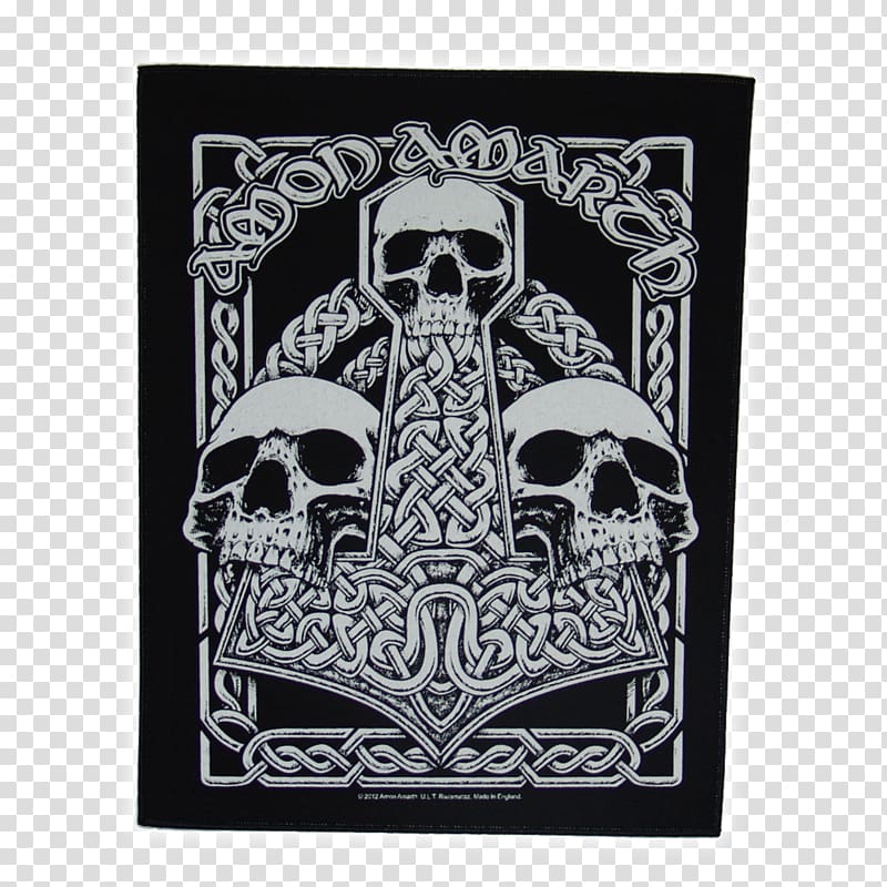 Amon Amarth Mayhem Festival Embroidered patch Death metal Surtur Rising, Death Metal transparent background PNG clipart