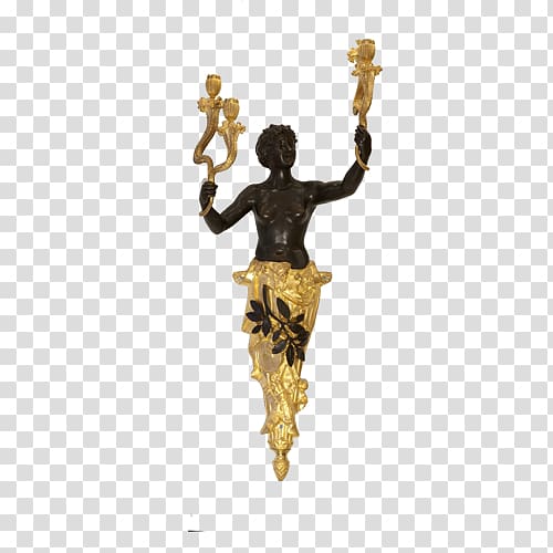 Metal Statue, Waving black women transparent background PNG clipart