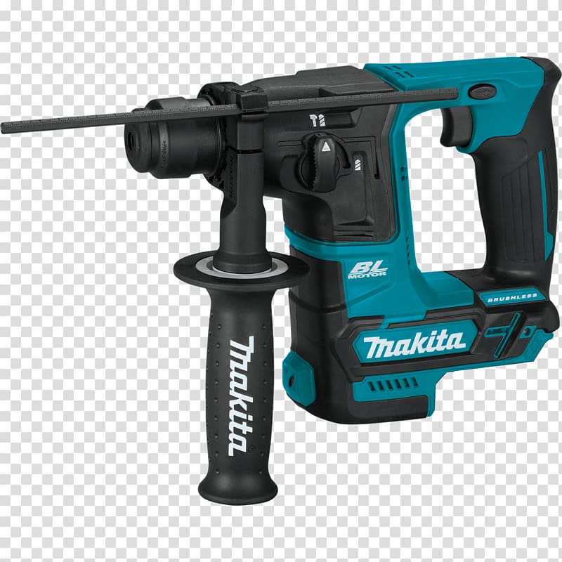 Makita DHR171 SDS-Plus-Cordless hammer drill;18 V Li-ion battery Augers, hammer transparent background PNG clipart