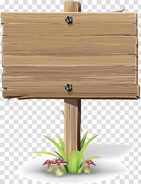 Sign , wood transparent background PNG clipart