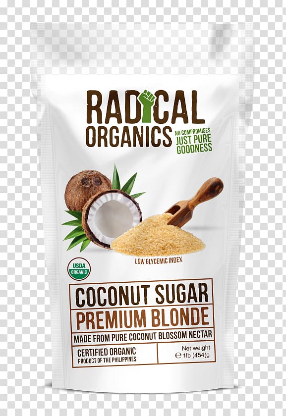Organic food Natural foods Coconut sugar Flavor, Coconut Sugar transparent background PNG clipart
