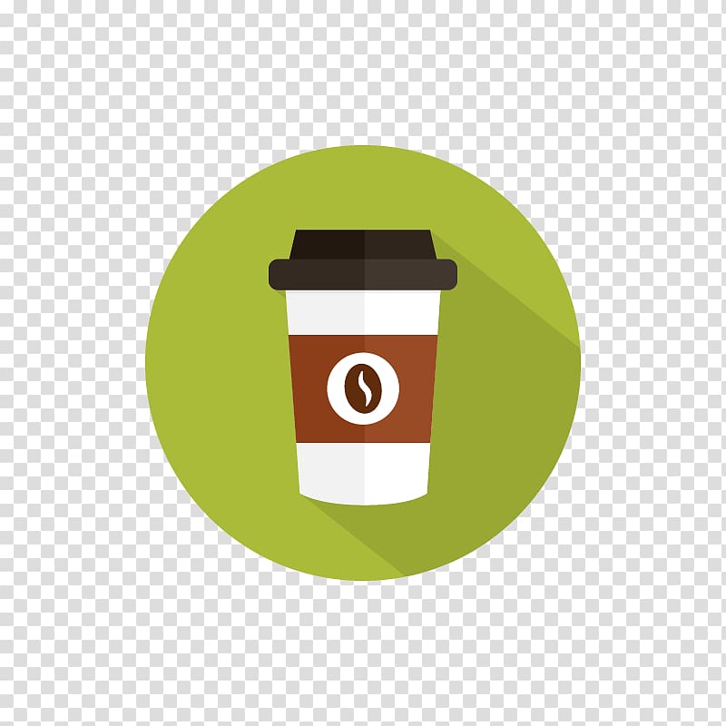 Coffee Cafe Take-out Icon, Exquisite takeaway coffee icon transparent background PNG clipart